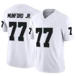 Youth Thayer Munford Jr. Las Vegas Raiders No.77 Limited Vapor F.U.S.E. Jersey - White