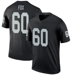 Youth Tomari Fox Las Vegas Raiders No.60 Legend Jersey - Black