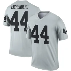 Youth Tommy Eichenberg Las Vegas Raiders No.44 Legend Inverted Silver Jersey