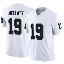 Youth Tommy Mellott Las Vegas Raiders No.19 Limited Vapor F.U.S.E. Jersey - White