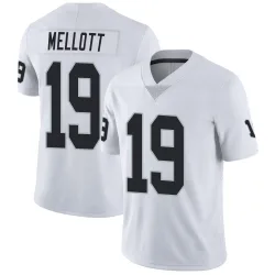Youth Tommy Mellott Las Vegas Raiders No.19 Limited Vapor Untouchable Jersey - White
