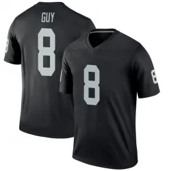 Youth Wilson Ray Guy Las Vegas Raiders No.8 Legend Jersey - Black