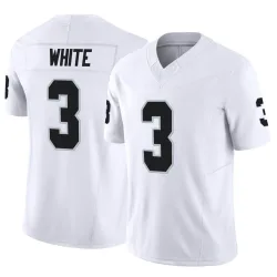 Youth Zamir White Las Vegas Raiders No.3 Limited Vapor F.U.S.E. Jersey - White